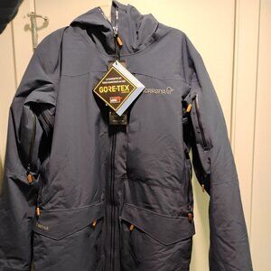 NWT - Norrona Tamok GORE-TEX 2L Thermo80 Mens winter ski hike jacket Medium Blue